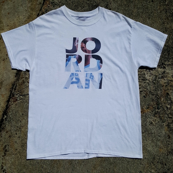 Michael Jordan UNC CarolinaT-SHIRT to match Jordan 4 UNC NWT M L XL - Picture 2 of 4